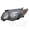 Tyc Tyc Capa Certified Headlight Assembly, 20-6994-90-9 20-6994-90-9 - alternate 3